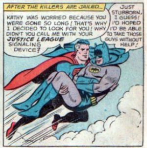 Superman, Just What Are You Doing With Batman?