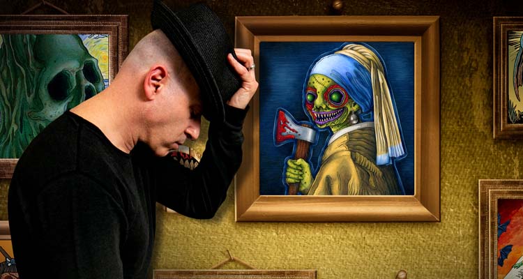 <strong>Beauty of Horror Creator Alan Robert Tips His Hat To The Masters With <em>Famous Monsterpieces</em></strong>
