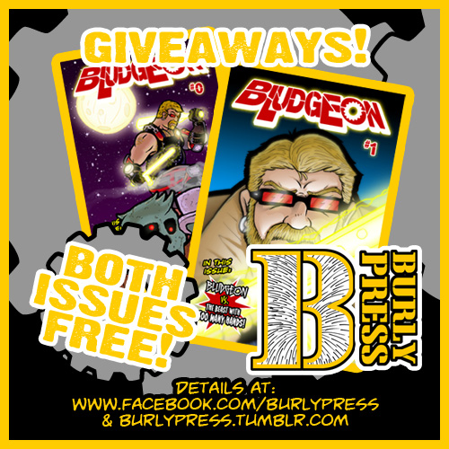 Burly Press News – Issue #1 Pre-Order & Giveaway!