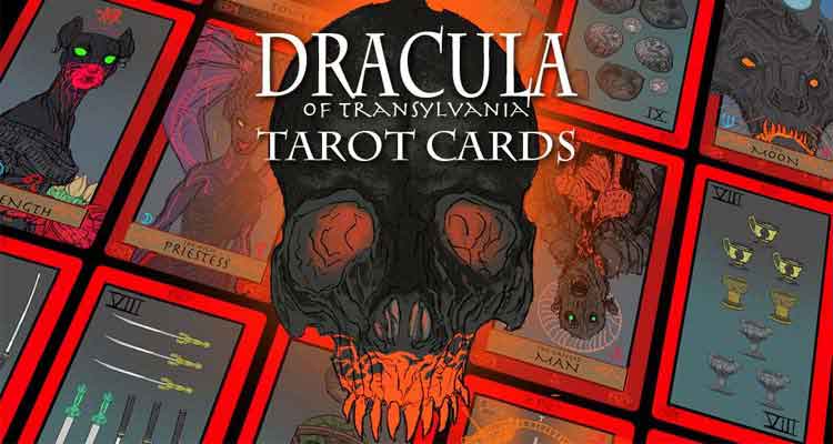 Dracula Deluxe Tarot Set From Ricardo Delgado & Clover Press