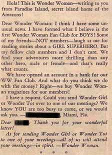 Wonder Woman’s All Boys Fan Club