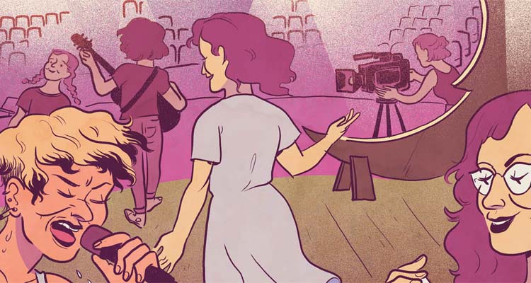 Cecil Castellucci’s Girl On Film Graphic Memoir