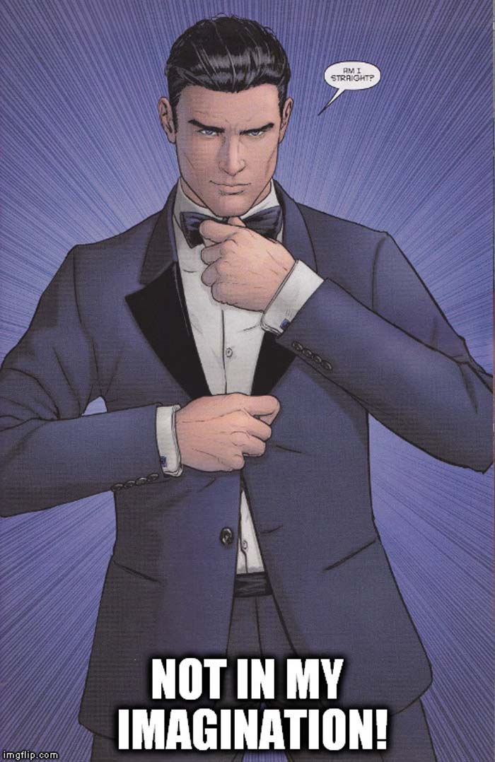 Grayson Asks “Am I Straight?”