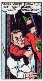 Green Lantern – “Sweetheart” & Comics First Male Male Kiss?