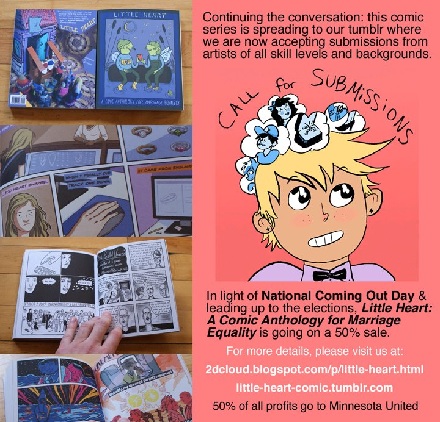 Little Heart Anthology Raising Funds For Minnesota Marriage Equality