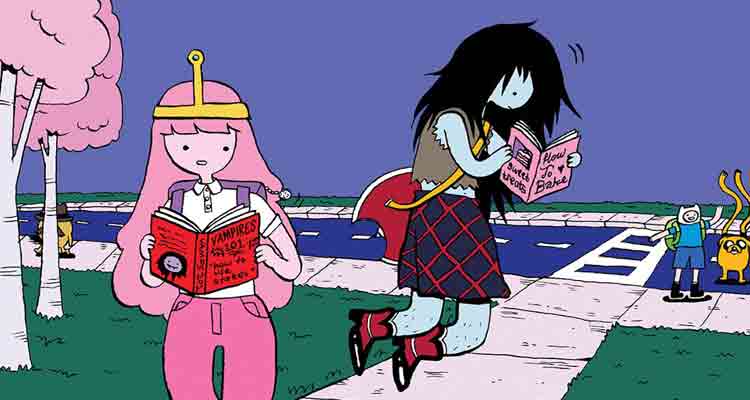 Caroline Cash Explores Alt Universes In Adventure Time: Bubbline College Special
