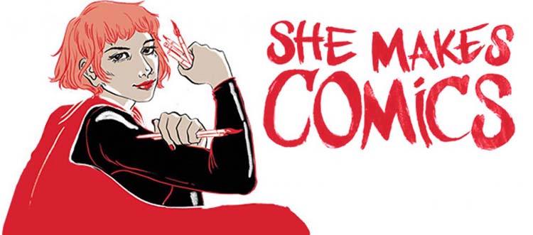 She Makes Comics Doc Available on Itunes & Amazon VOD