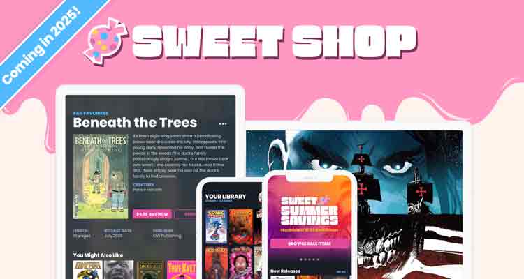 Comics App Sweet Gears Up For Release With IDW Catalog