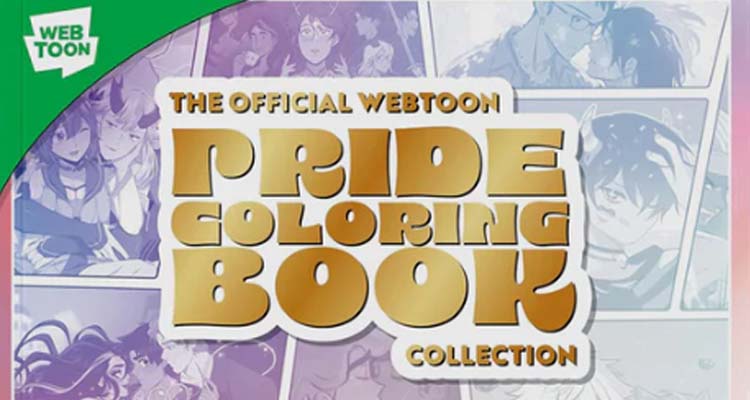 Webtoon’s Official Pride Coloring Book Is Out
