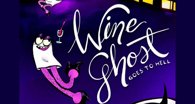 Iron Circus Presents WINE GHOST GOES TO HELL, The Graphic Novel Debut of Sage Coffey